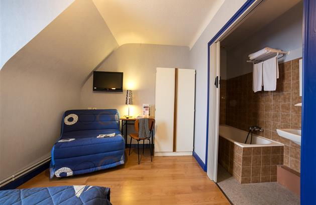 Breizh'Hotel Morbihan chambre triple 3