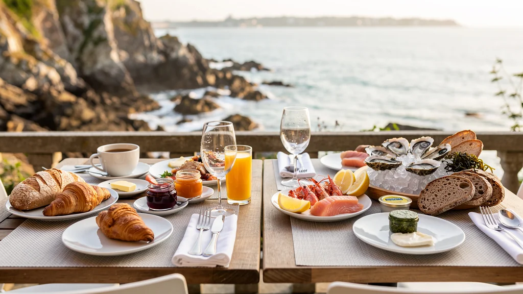 Le petit-déjeuner de deux hôtels de caractère de Vannes, à l'épreuve