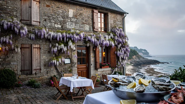 Une maison de caractère à Rochefort-en-Terre, entre pierres et glycines